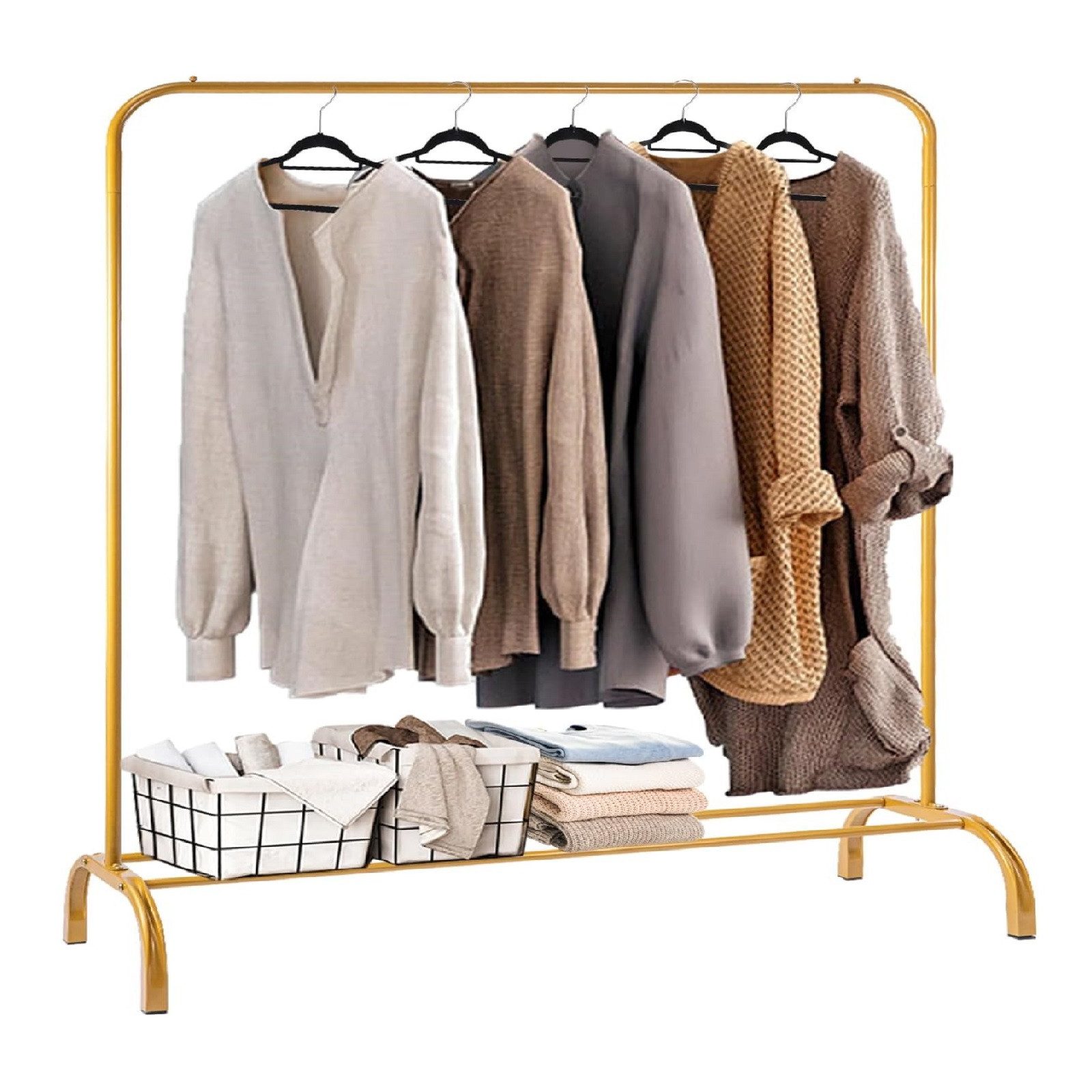 Youyijia TV-Rack Clothes Rail, Stable Freestanding Hanger, Drying Rack günstig online kaufen