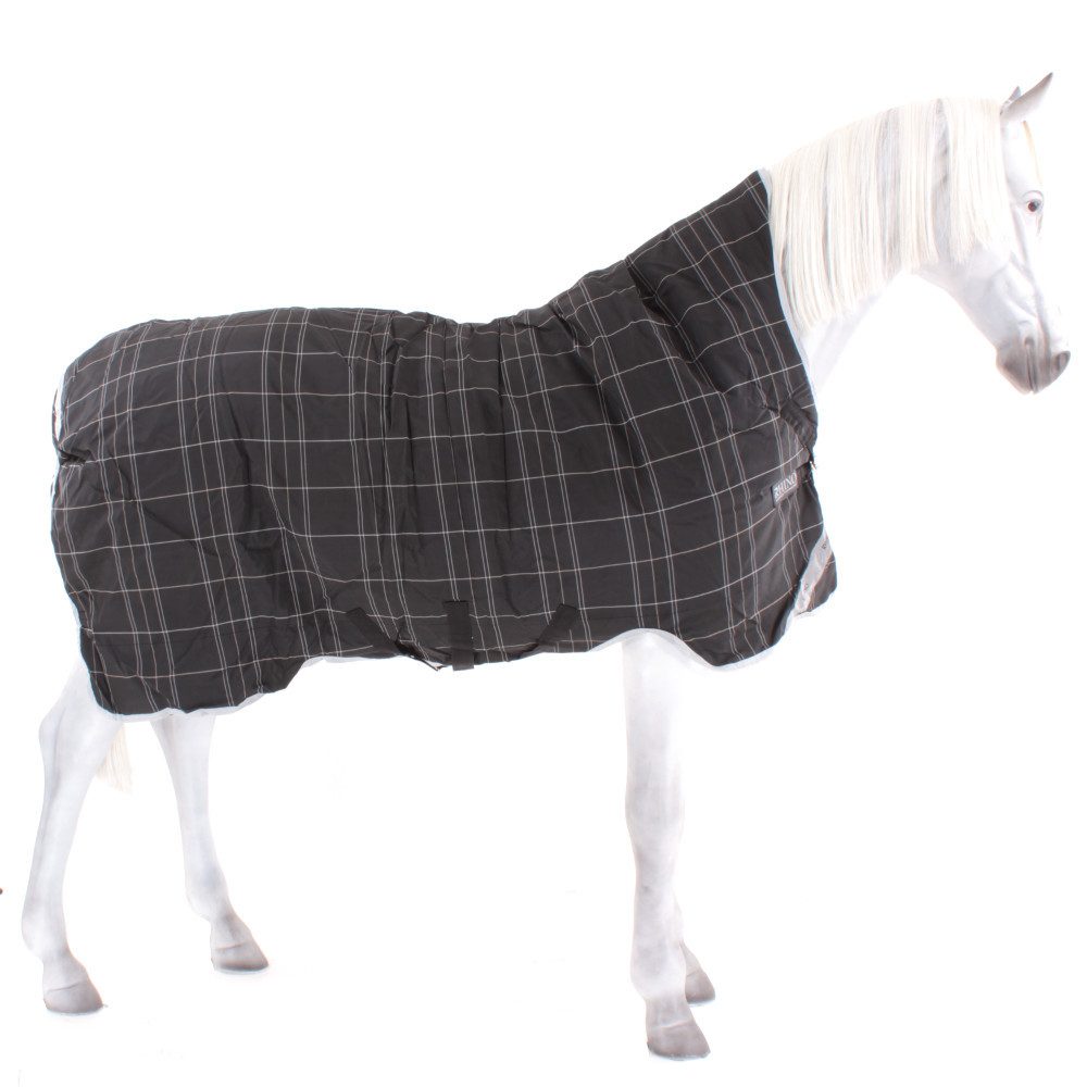 Horseware Pferde-Thermodecke Horseware Rhino Wug Turnout 450g Heavy Vari Layer - Black/Grey/White