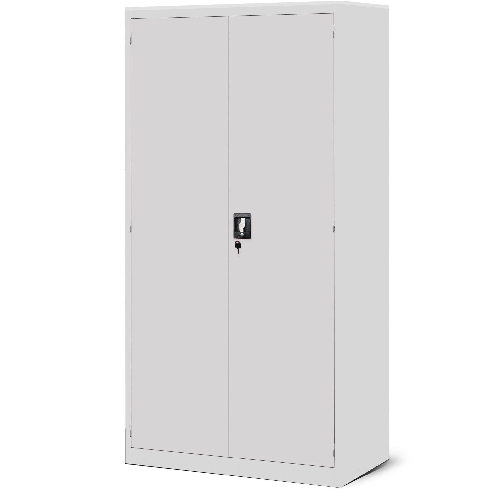 Jan Nowak Werkzeugschrank Metall Werkstattschrank SZYMON 92 cm 3 Böden 2 Schubladen (1,1 mm 185 x 92 x 50 cm Lochabstand 27 mm 120 kg PZH) Werkzeugaufbewahrung abschließbar Lochwand 185 cm hoch PZH