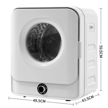 DOTMALL Elektrischer Wäscheständer 3kg, Fünf Trocknungsprogramme,Überhitzungsschutz, wandmontierbar