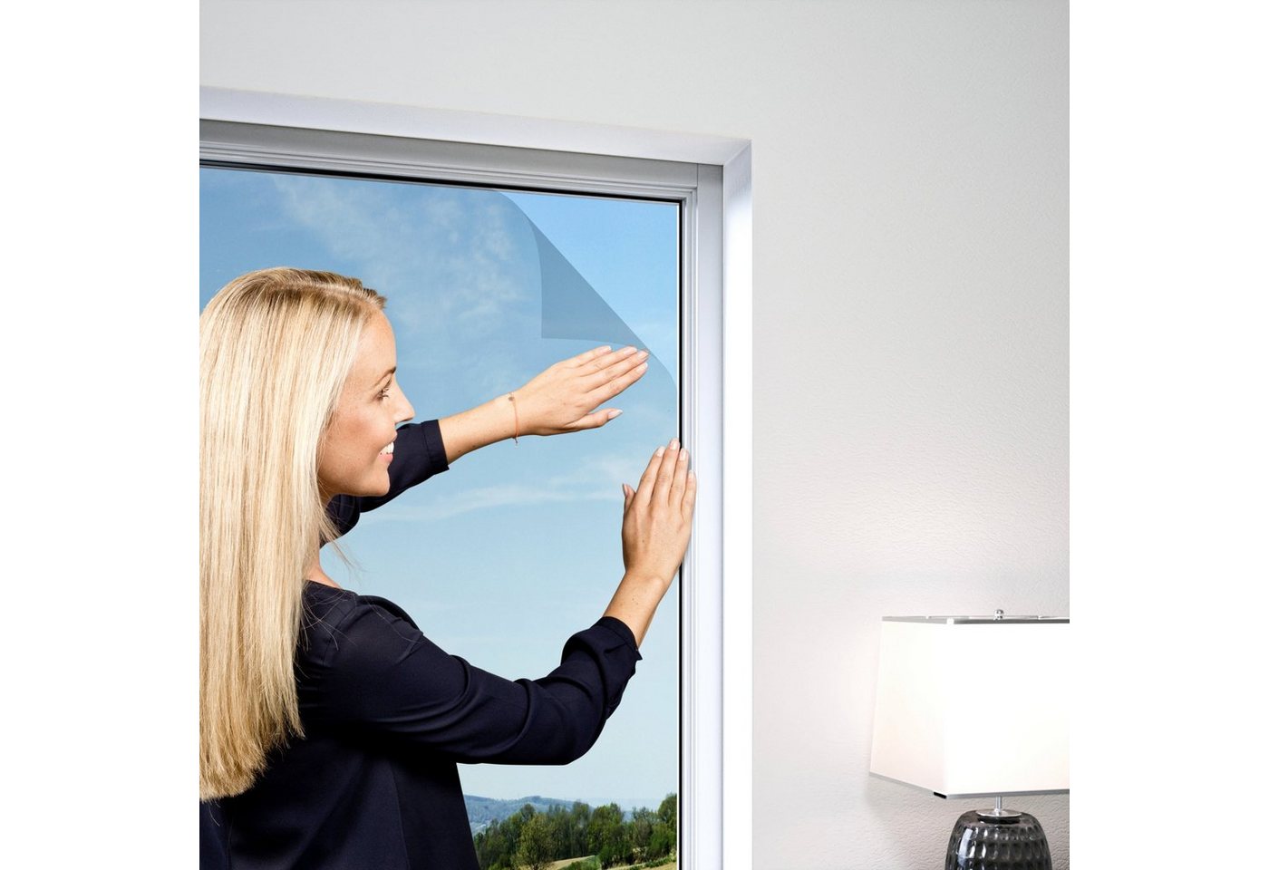 Thumbnail - Windhager Moskitonetz Elastic für Fenster, Insektenschutzgitter, BxH: 130x150 cm