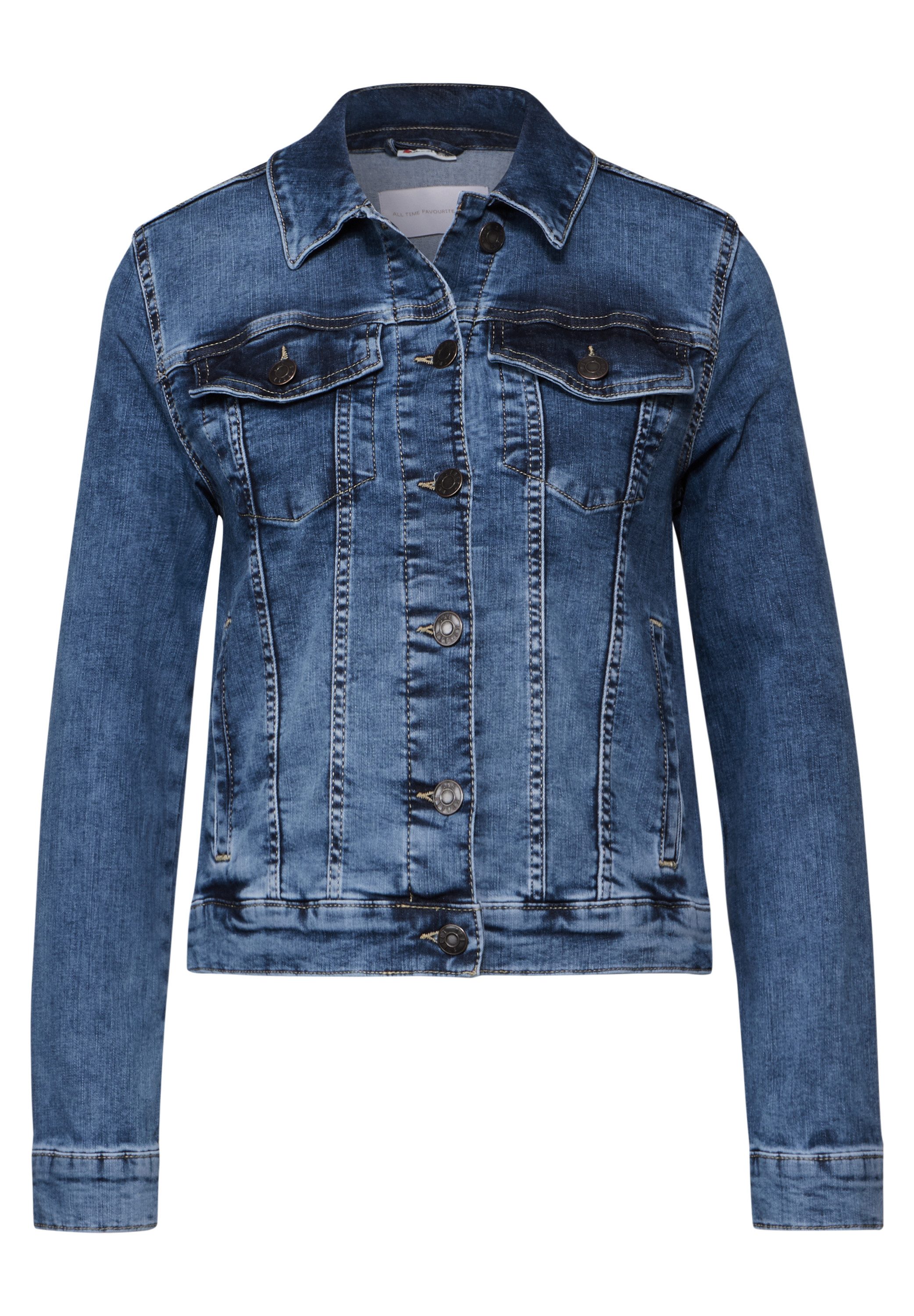 STREET ONE Jackenblazer Jeansjacke günstig online kaufen
