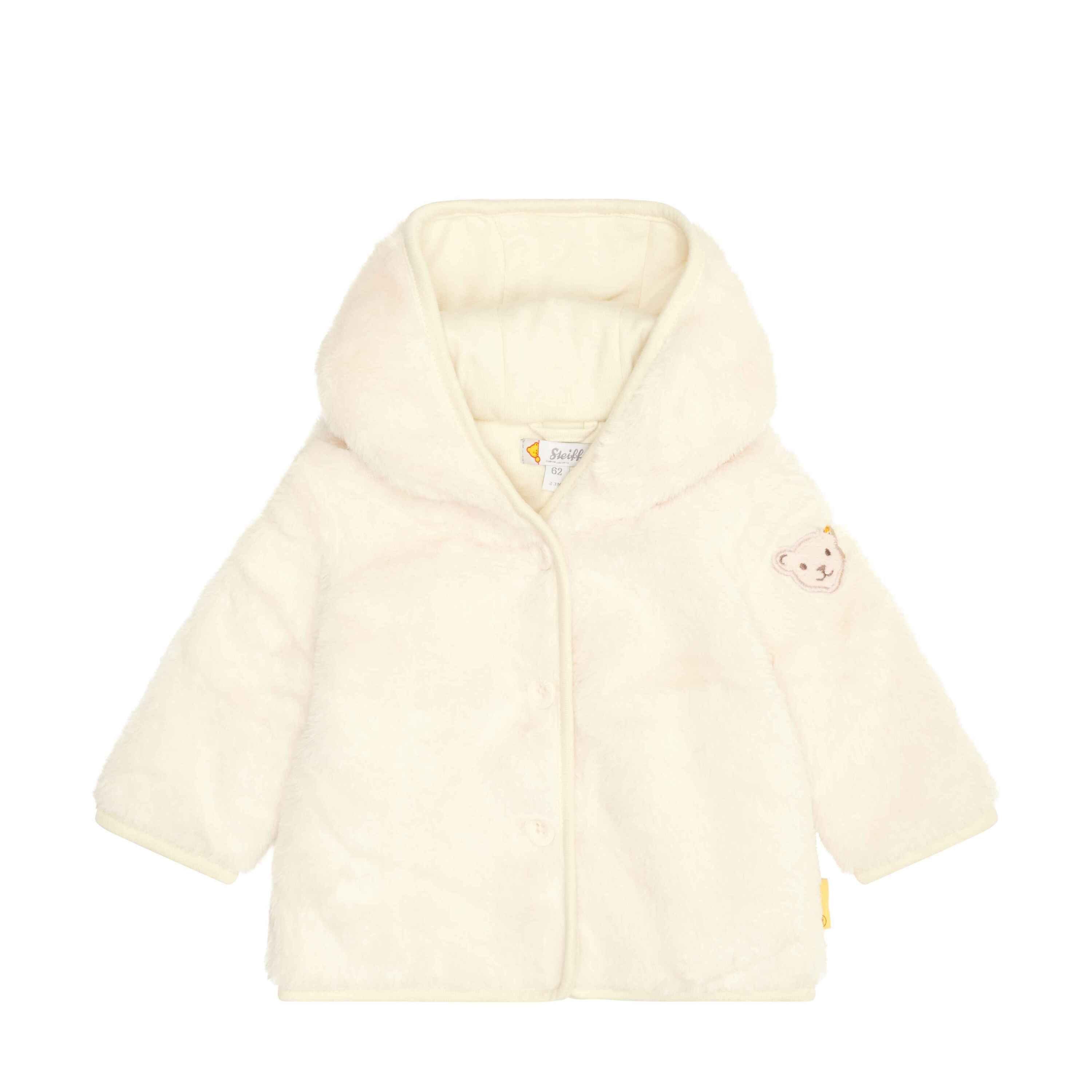 Steiff Fleecejacke Fleecejacke Steiff Classic Antique White