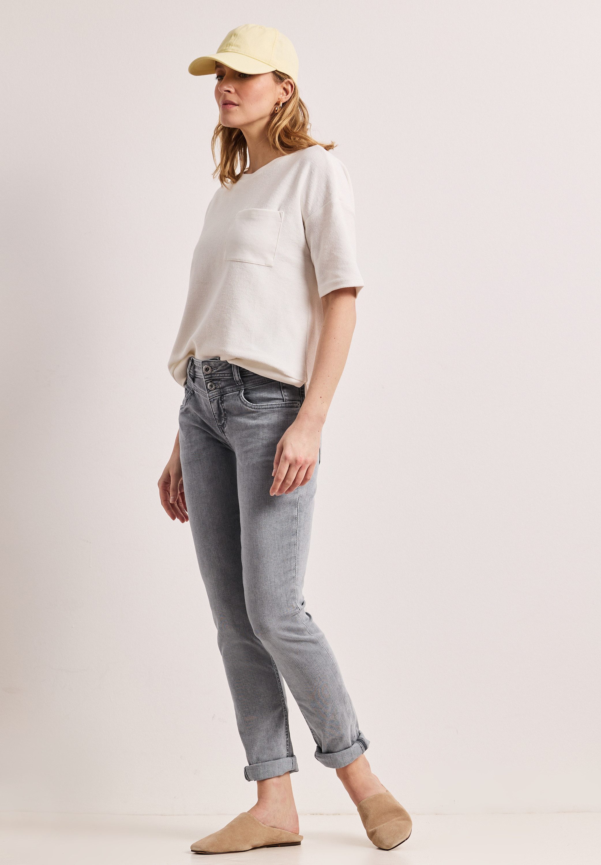 STREET ONE Comfort-fit-Jeans Middle Waist – Bild 4 von 5
