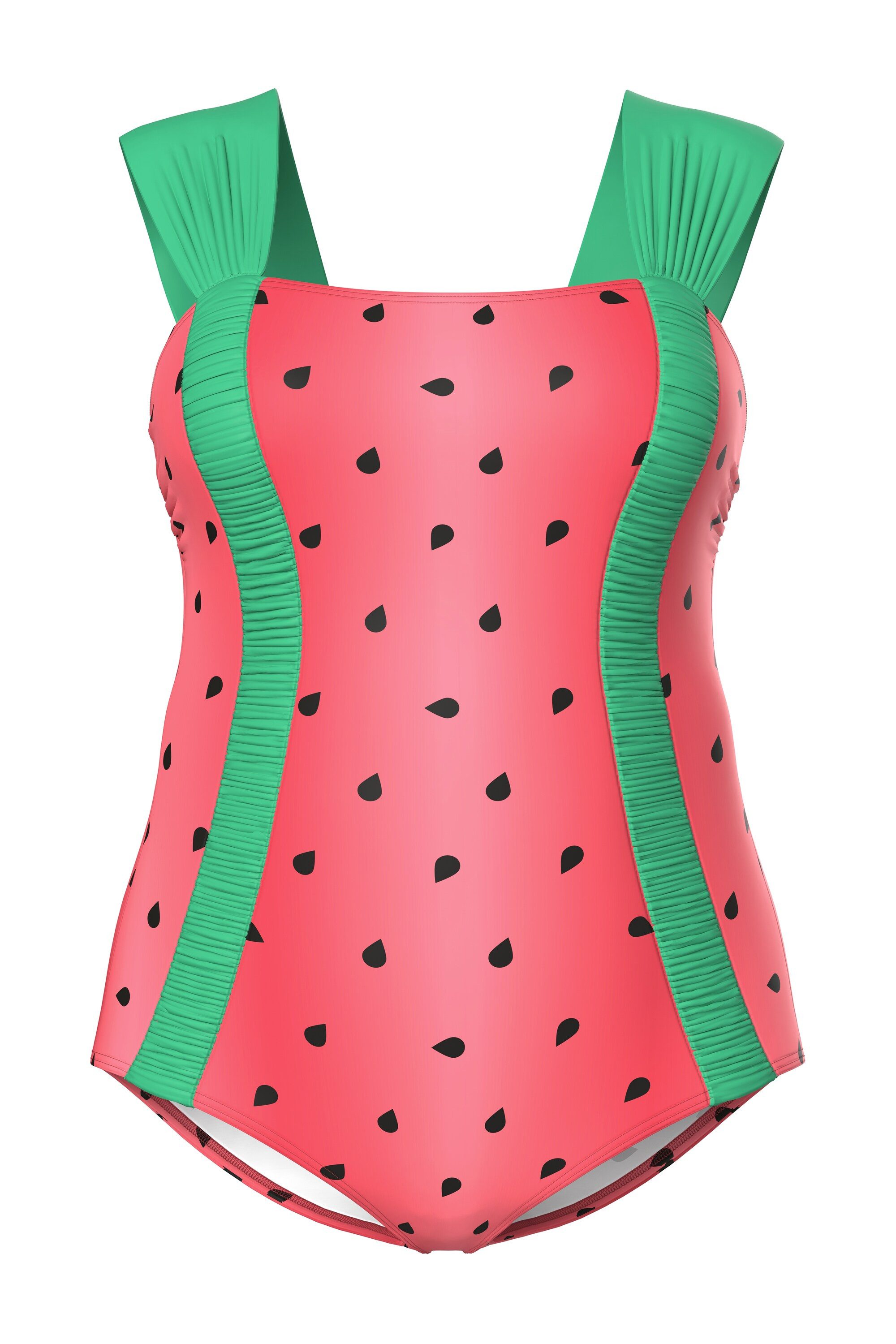 Ulla Popken Badeanzug Badeanzug Melone Softcups günstig online kaufen