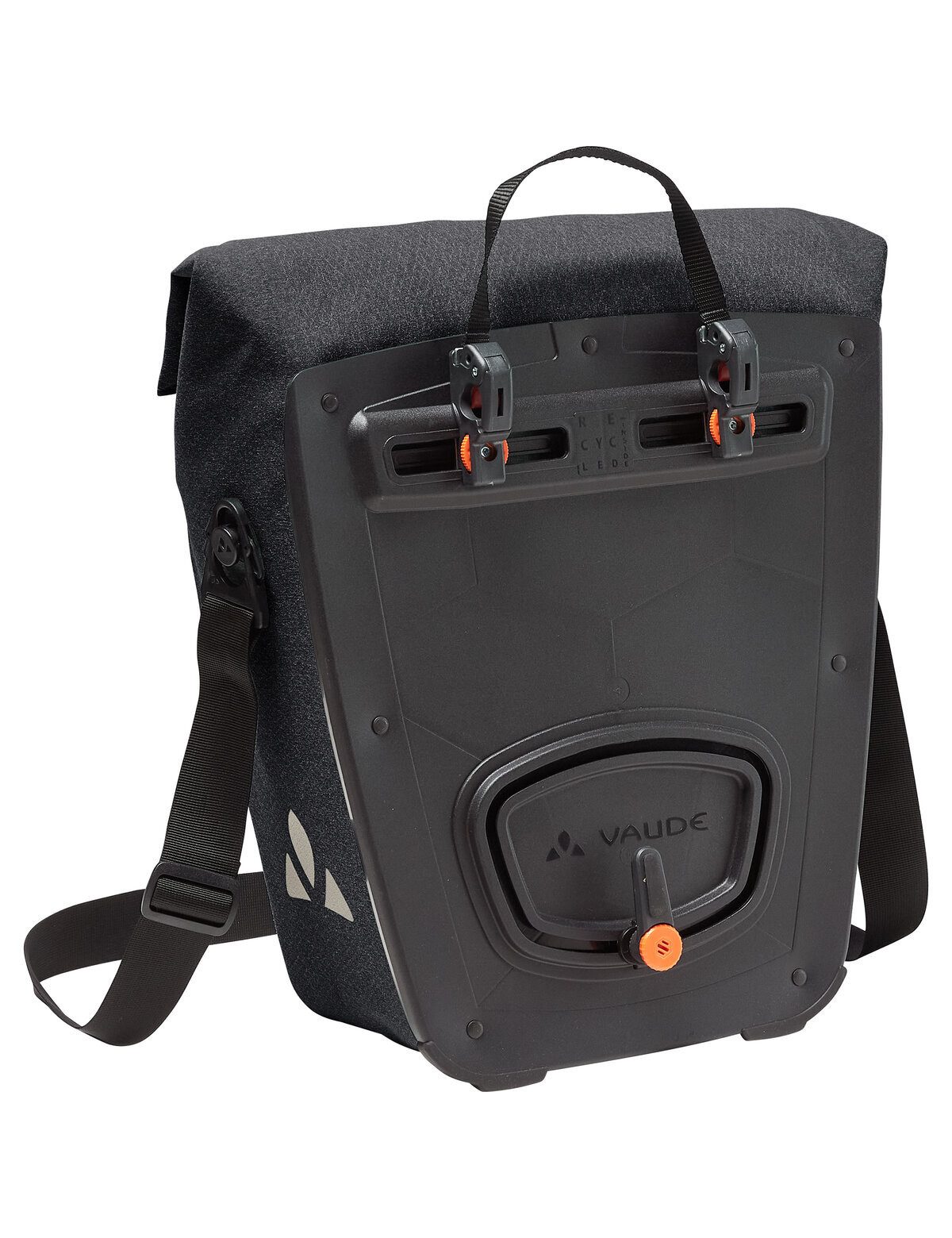 VAUDE Gepäckträgertasche ReCycle Commute Single (1-tlg., 1), Made in Germany