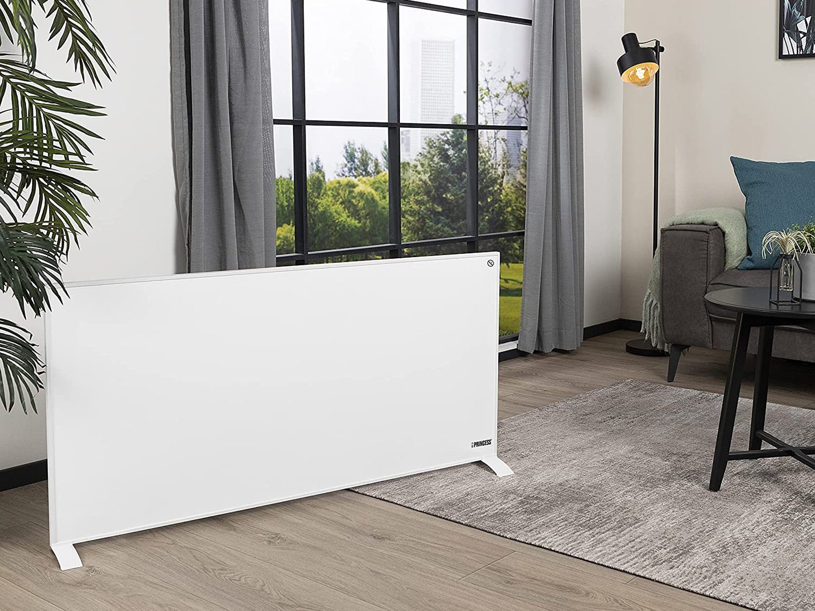 PRINCESS Infrarotheizung, mit Thermostat, WärmewellenHeizung Badezimmer,