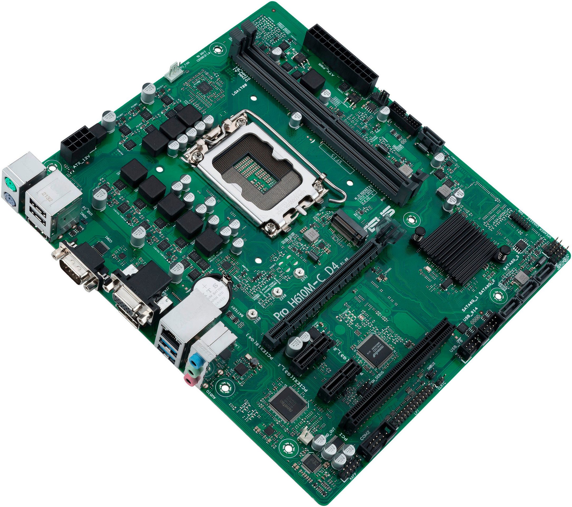 Asus PRO H610M-C D4-CSM Mainboard