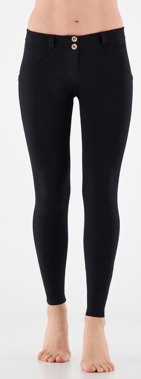 Freddy Jeggings WR.UP® Damen Push-Up Hose Regular Waist Super Skinny - Schwarz
