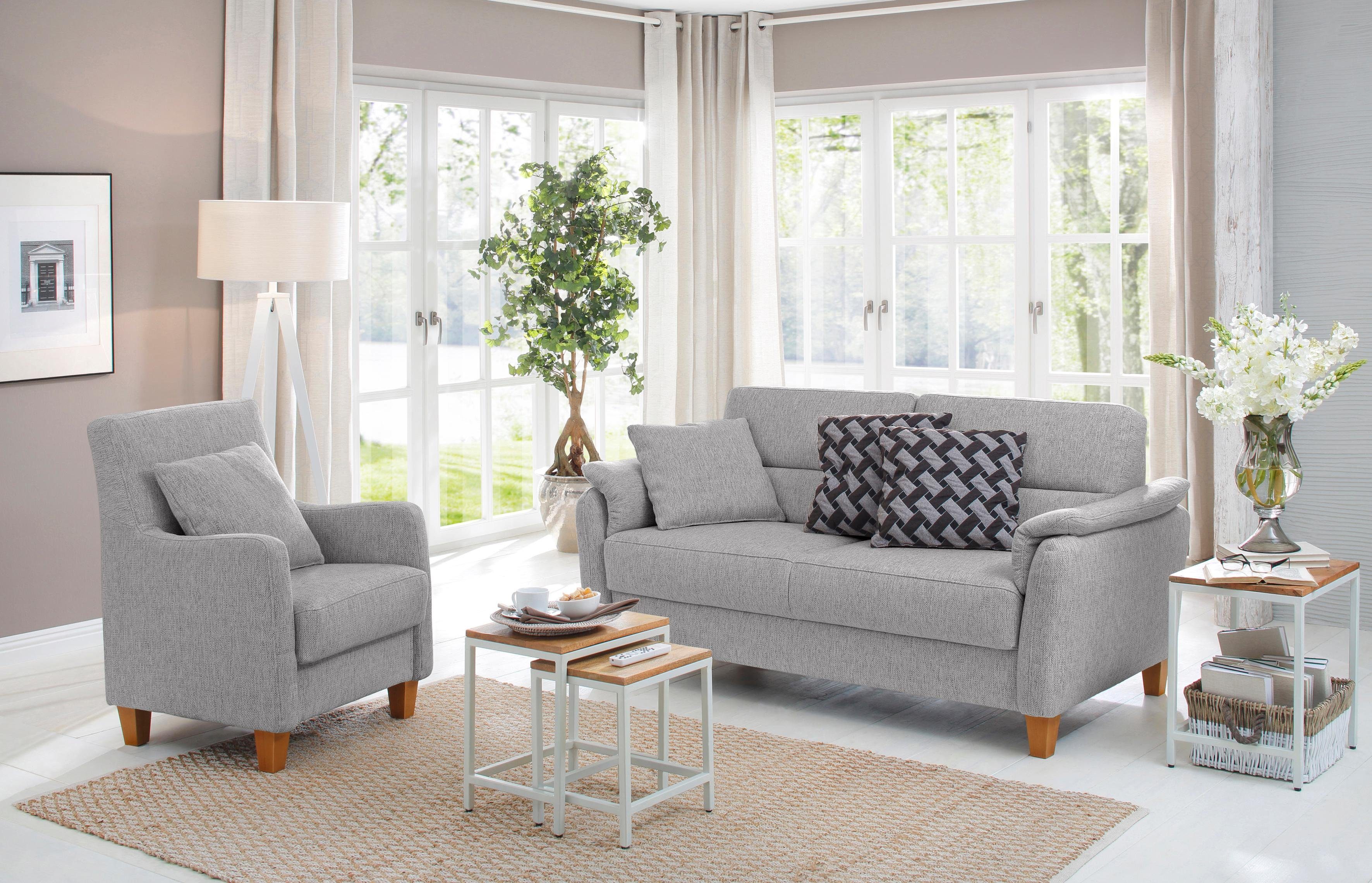 Home affaire 2,5-Sitzer Palmera, B: 179 cm, mit Federkern