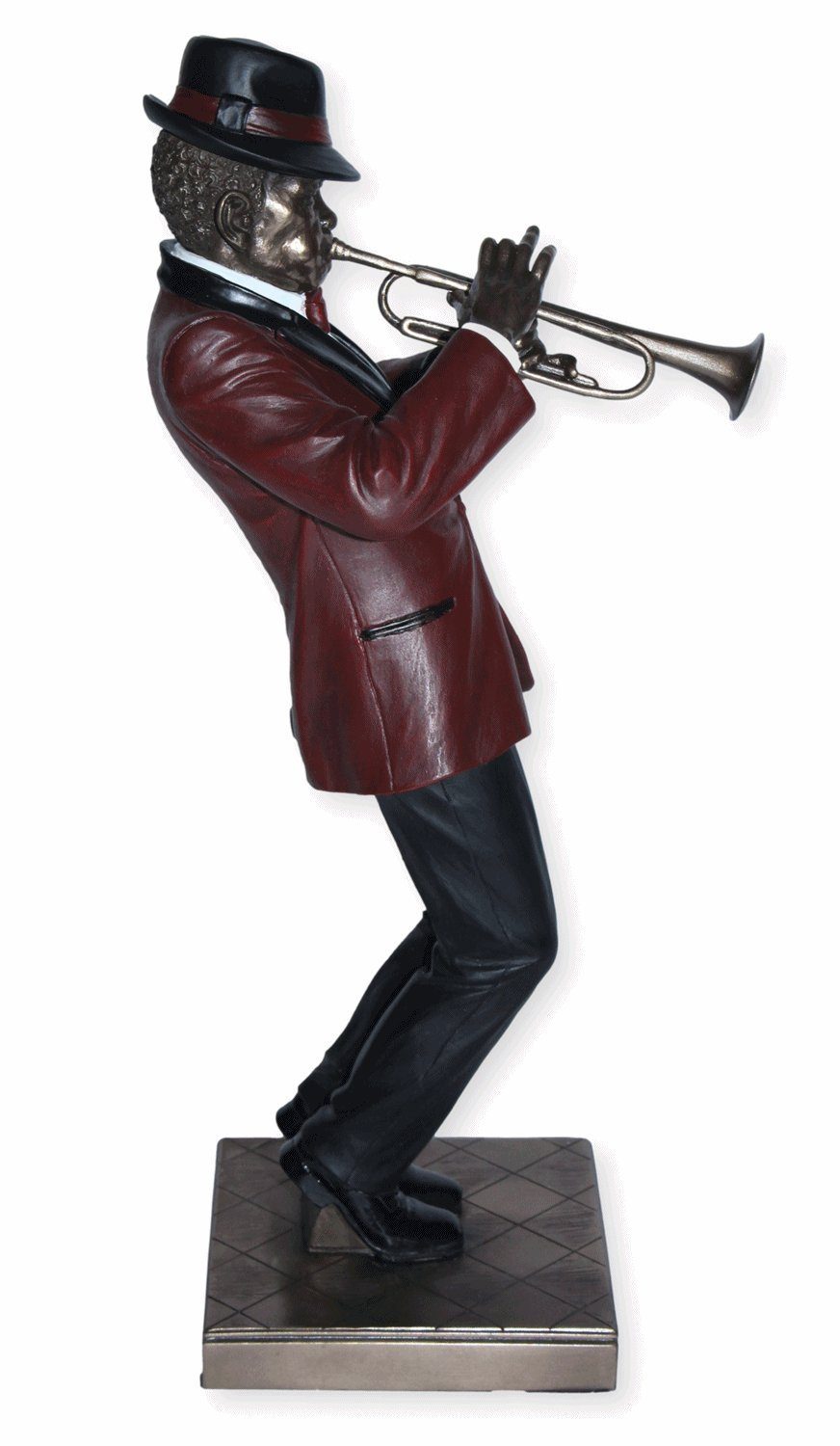 Parastone Dekofigur Band Trompeter 30 Trompete Figur cm Musiker mit H Deko Jazz Jazz
