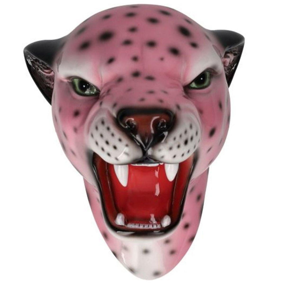 Giftcompany Wanddekoobjekt Wildheads Wanddekoration Leopard Pink
