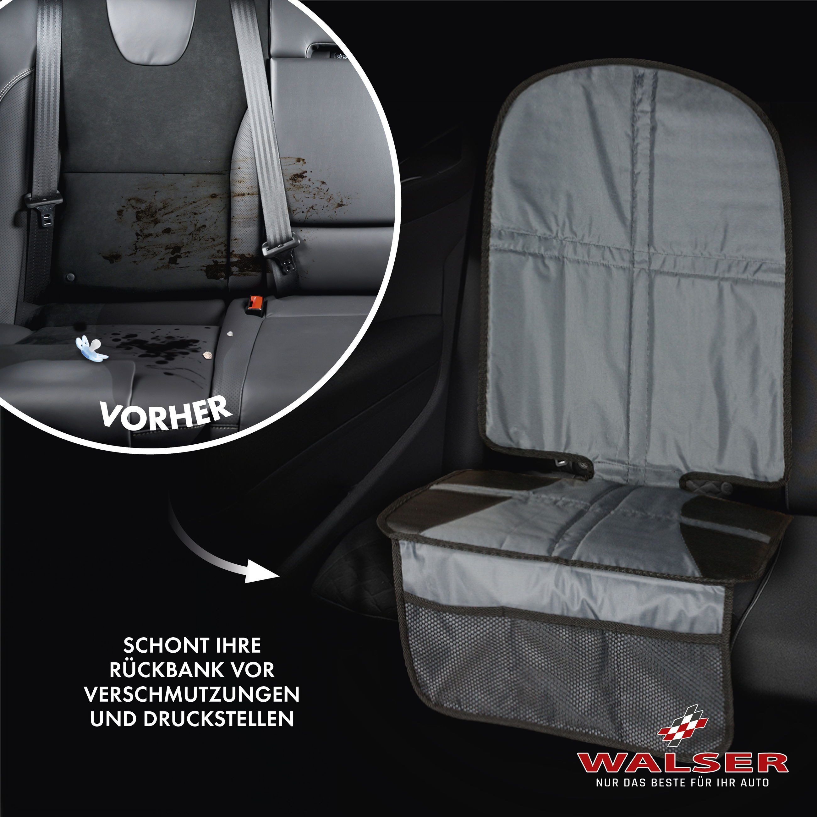WALSER Autokindersitz Tidy Fred XL, ab: ab 4 Jahre, bis: - 10 Jahren, (1 Stück, 1-tlg)