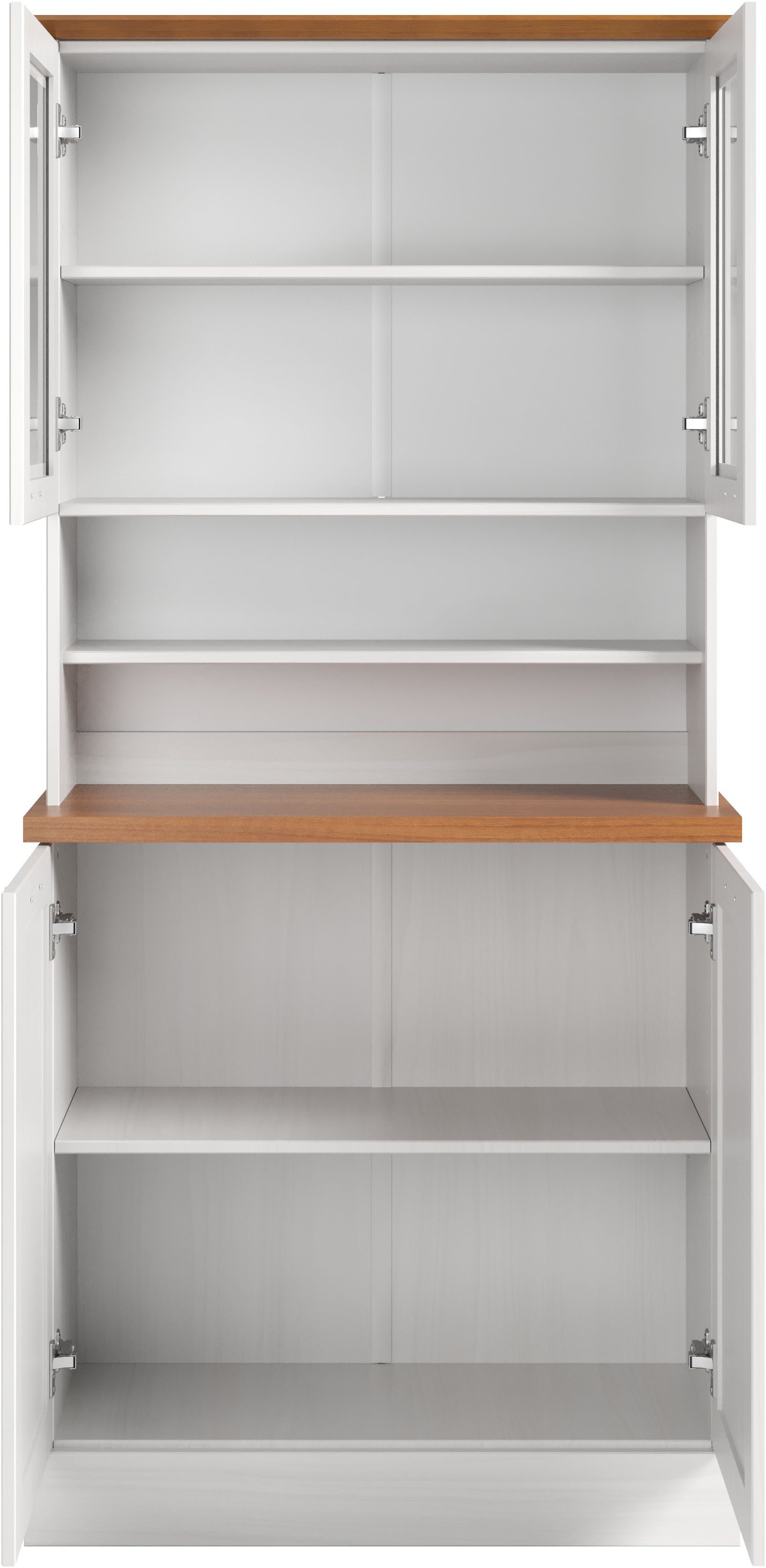 Home affaire Küchenbuffet Teramo Breite/Höhe 86/181 cm, mit Metallgriffen – Bild 5 von 5