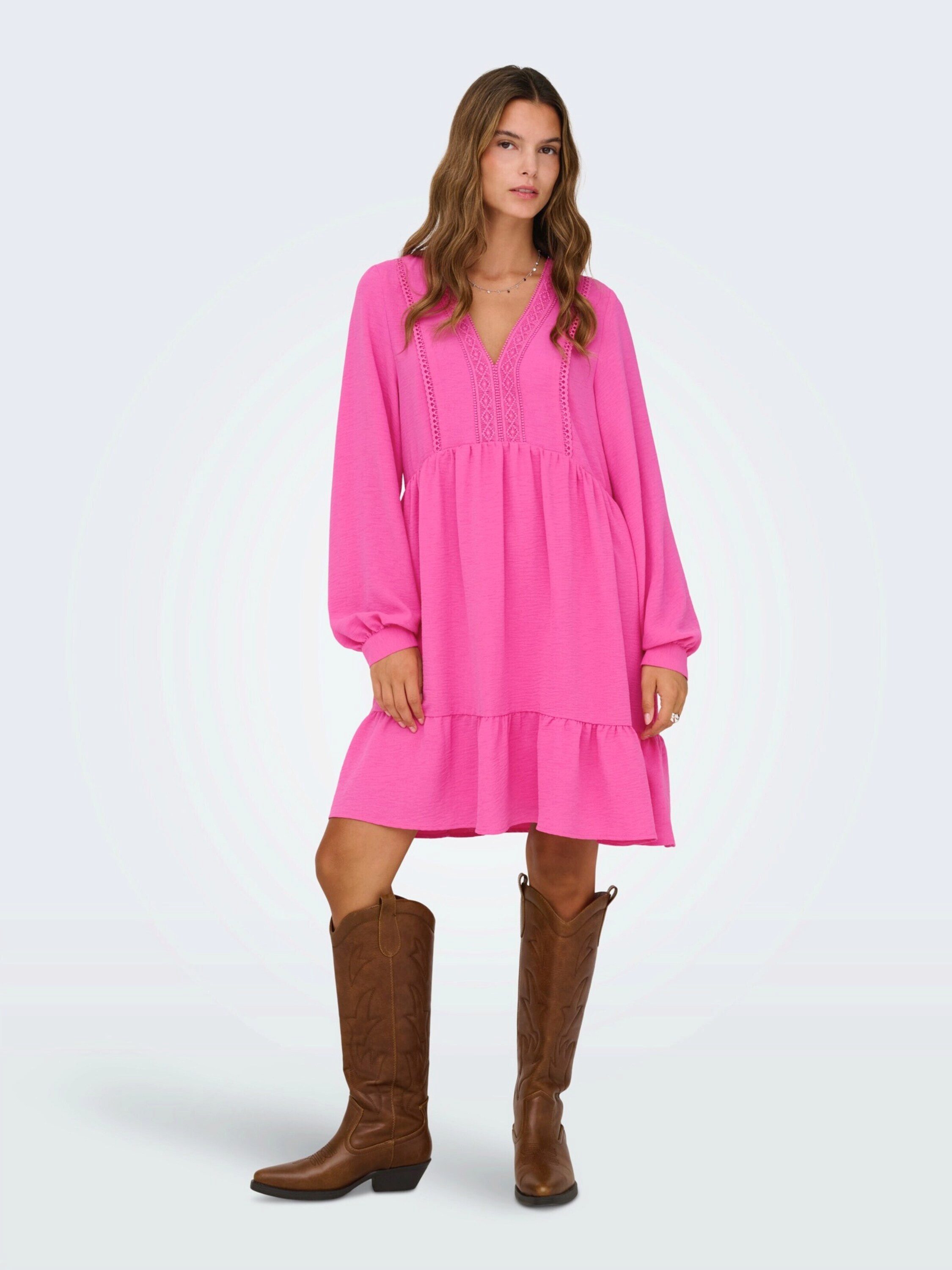ONLY Midikleid ONLHARVEY (1-tlg) Volant