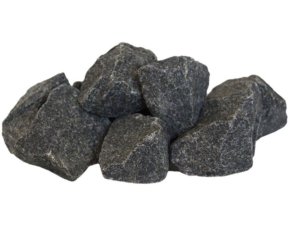 FinnTherm Saunasteine Finnische Saunasteine - Körnung bis 10 cm 20 kg Box, in Naturbelassen