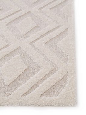 Teppich Eve, benuta, rechteckig, Höhe: 11 mm, Kunstfaser, Berber, Ethno-Style, Wohnzimmer