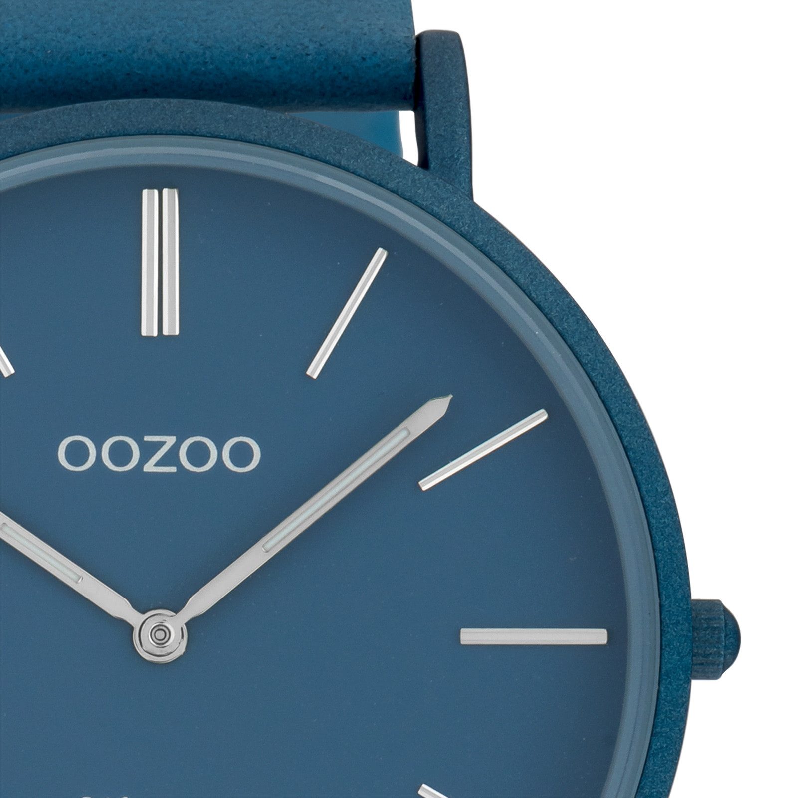 OOZOO Quarzuhr Oozoo Damen Armbanduhr hellblau, (Analoguhr), Damenuhr rund, günstig online kaufen