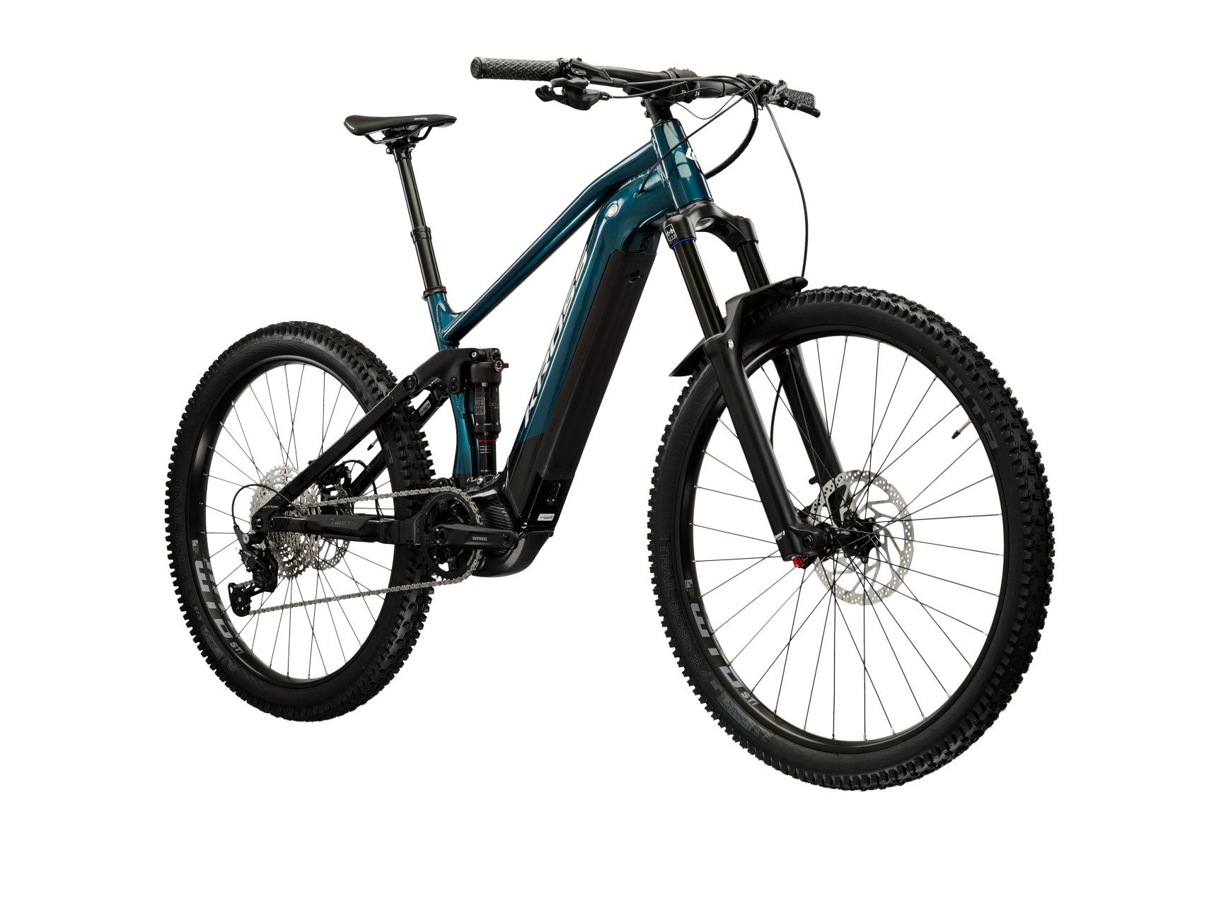 Kross E-Bike Mountainbike E-MTB Grist Boost 2.0 630 29" türkis 12 Gänge - Shimano Mittelmotor, 12 Gang Shimano DEORE M6100 Schaltwerk, Kettenschaltung, Mittelmotor, 630 Wh, SHIMANO Steps 36 V/250 W, Mittelmotor DU-EP800