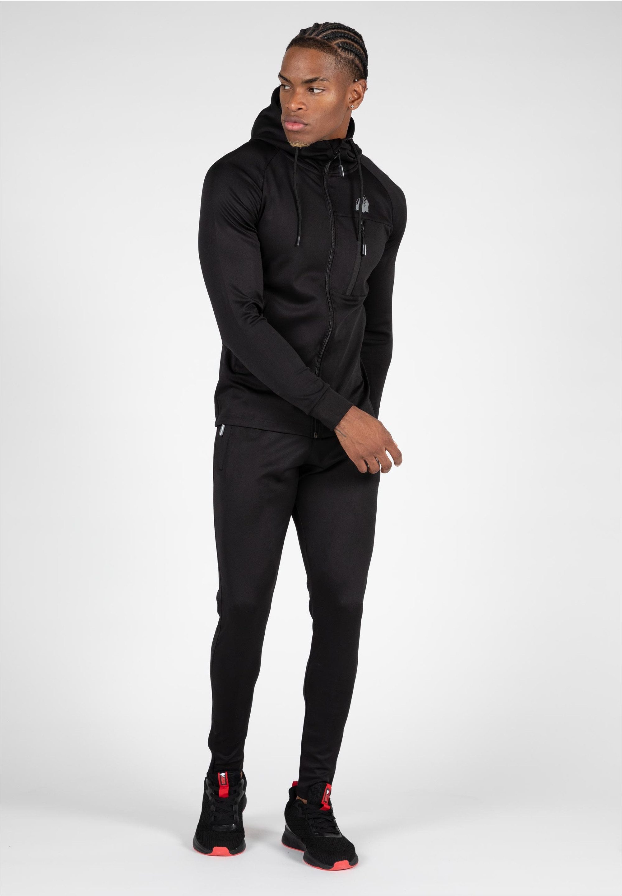 Gorilla Wear Trainingsjacke mit schlanker Passform