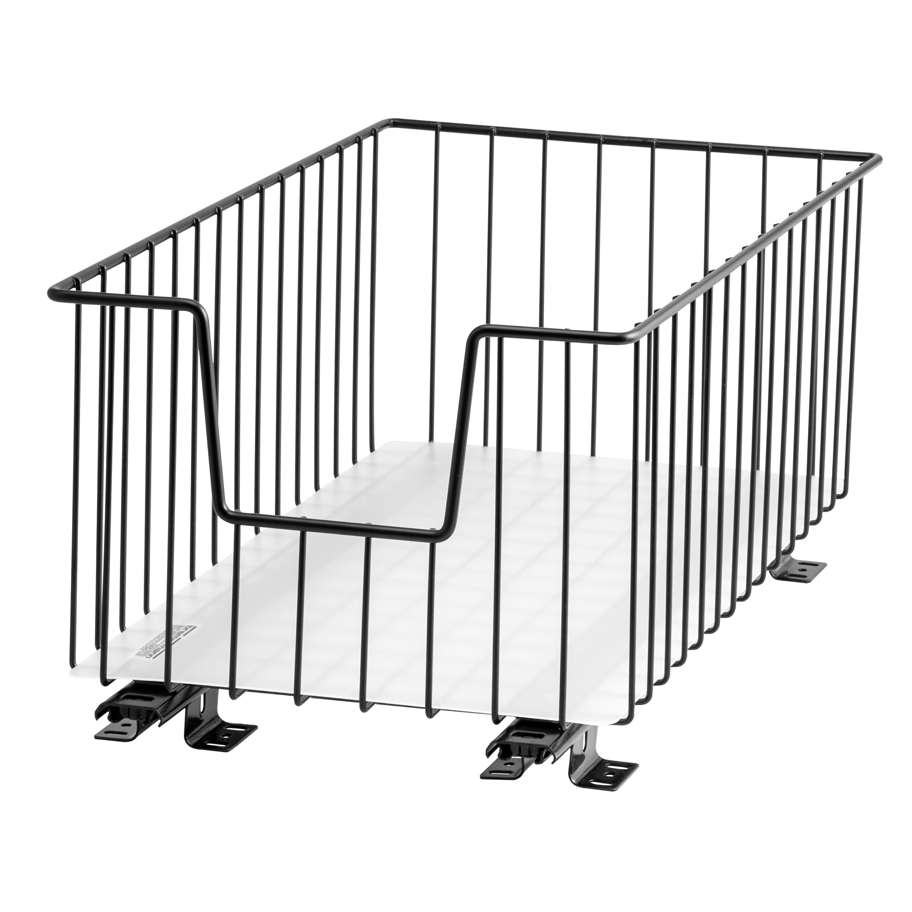 bremermann Teleskopauszug Schrank-Korbauszug 30 cm Breite, mit Einlegeboden