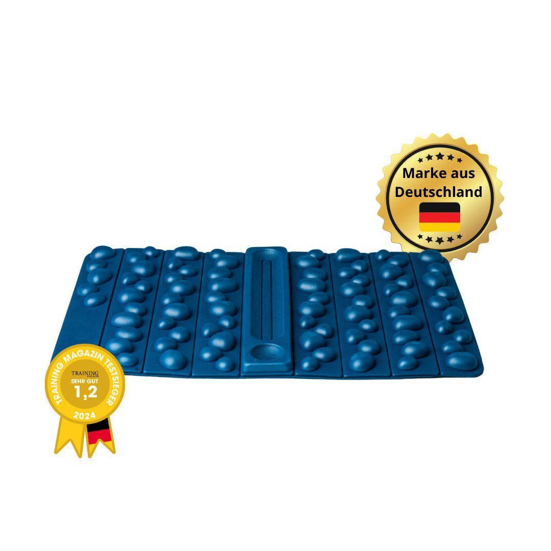 Winch Fußreflexzonen-Massagematte mit Noppen für Fuß, Hände, Rücken, Wohlbefinden, 10 Jahre Garantie, Ideal zur Regeneration