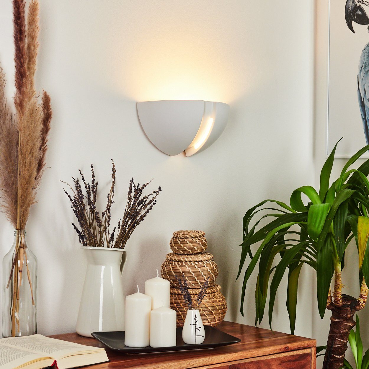 hofstein Wandleuchte »Bareto« Wandlampe aus Keramik günstig online kaufen