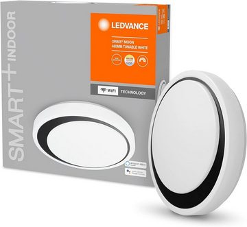 Ledvance LED Deckenleuchte Ledvance Smarte LED Wand-und Deckenleuchte für Innen mit WiFi, warmweiß, Dimmbar