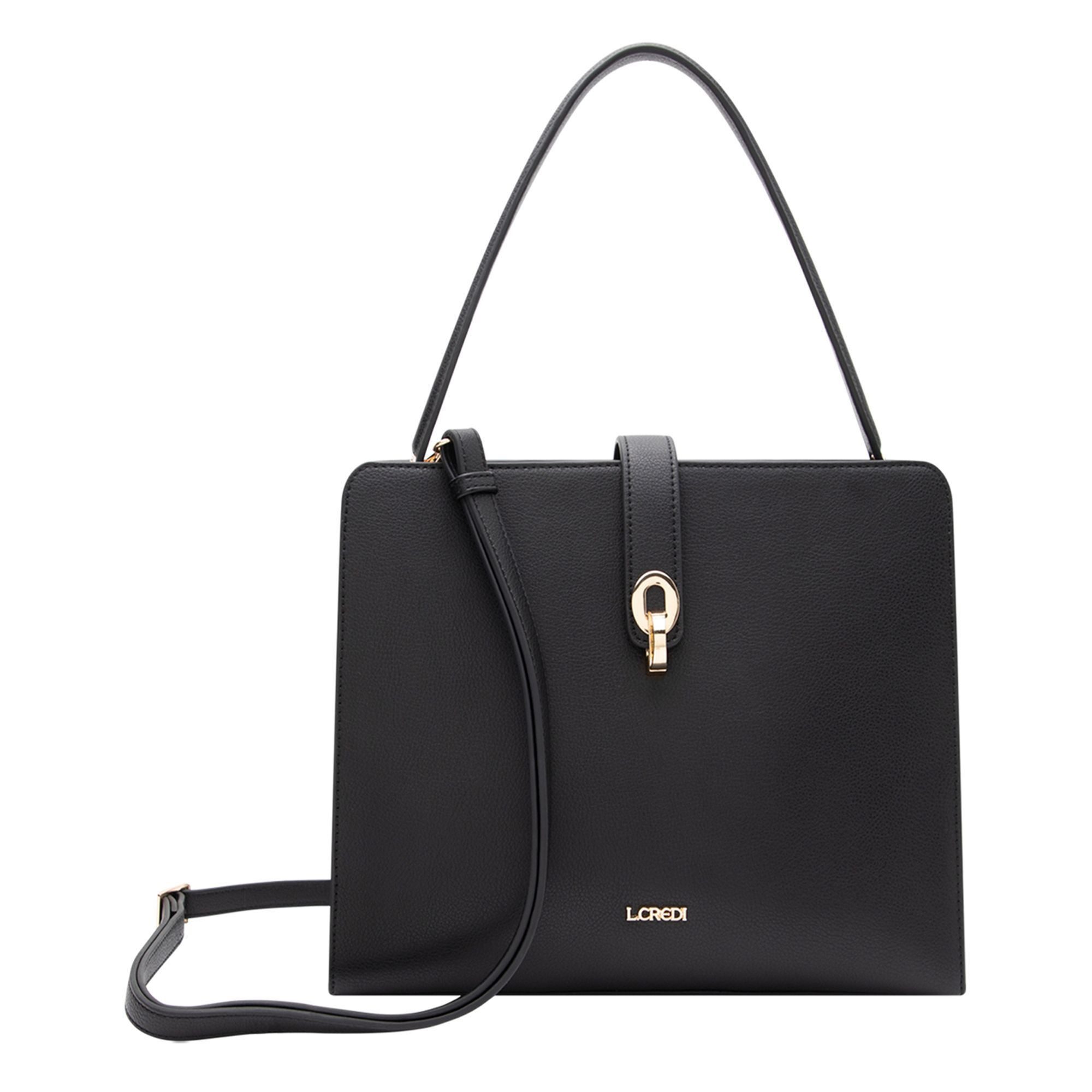 L. CREDI Schultertasche Petronella, Polyurethan günstig online kaufen