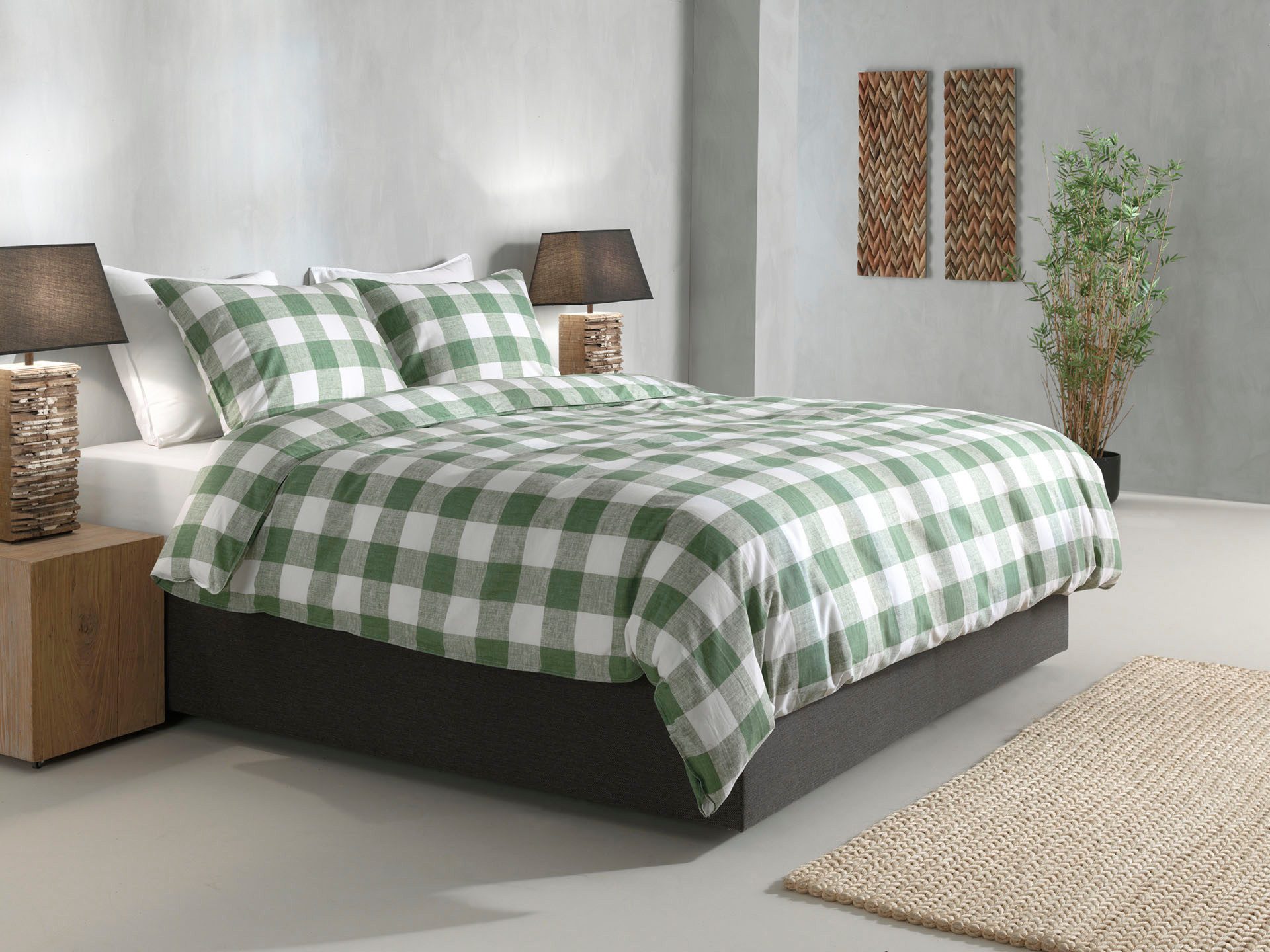 ZO HOME Bettwäsche Quattro-di-Lino, Renforcé, 1 teilig, Bettwäsche aus 100% Baumwolle, hochwertige Renforcé