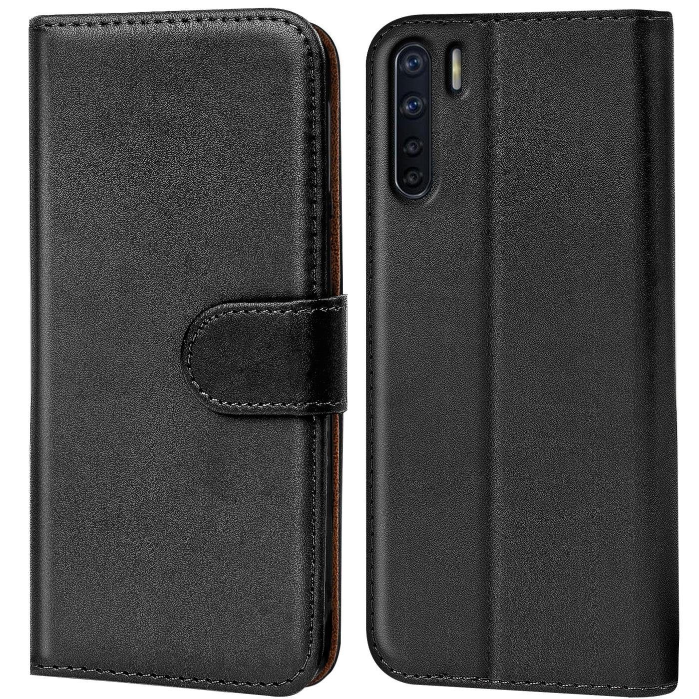 CoolGadget Handyhülle Book Case Handy Tasche für OPPO A91 6,4 Zoll, Hülle Klapphülle Flip Cover für OPPO A91 Schutzhülle stoßfest