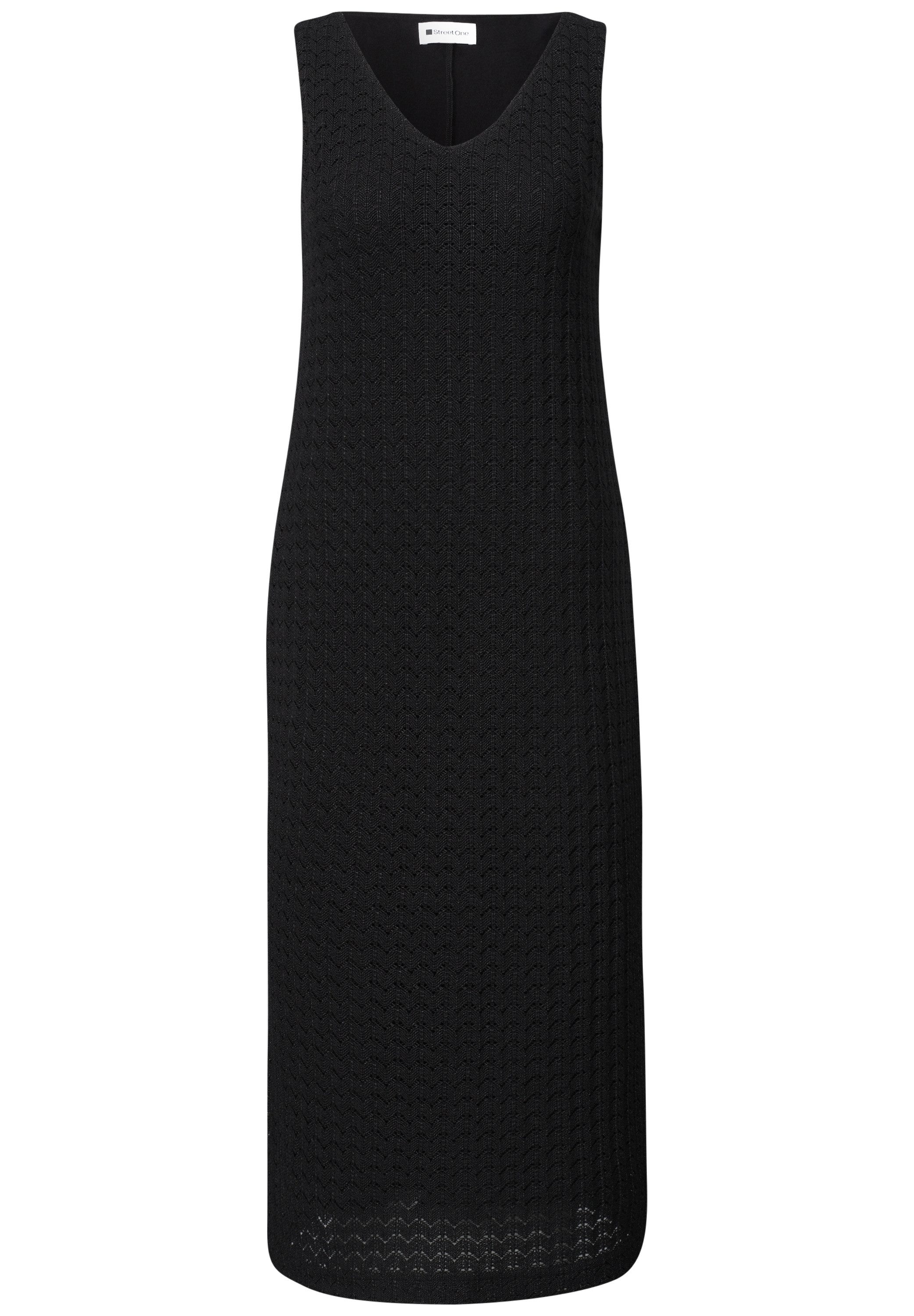 STREET ONE Midikleid in Unifarbe