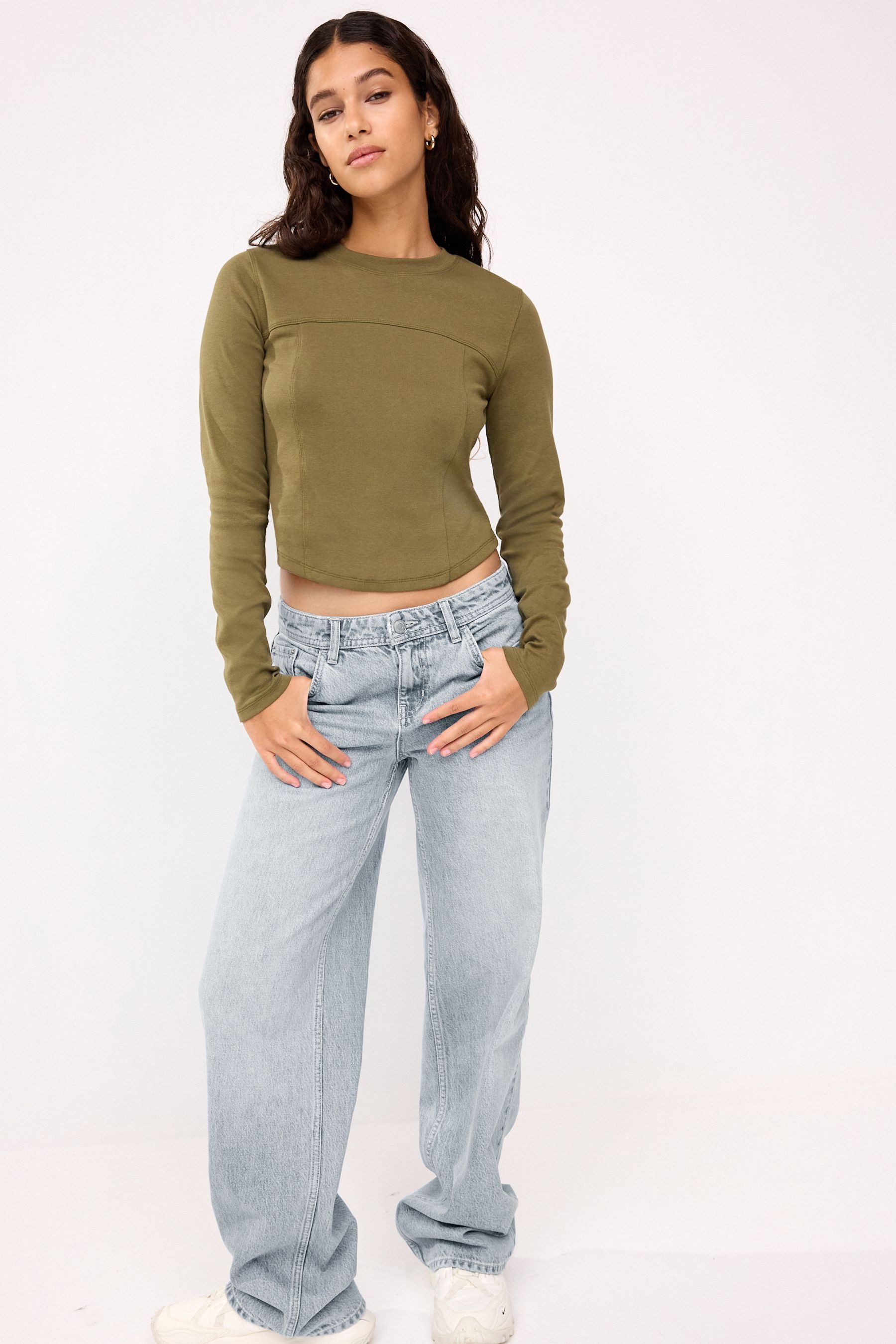 Next Weite Jeans Baggy-Jeans mit weitem günstig online kaufen