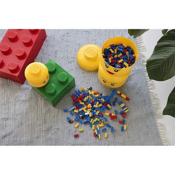 Room Copenhagen Aufbewahrungsdose LEGO® Storage Head L Junge, groß, mit 1 Noppe, Baustein-Form, stapelbar