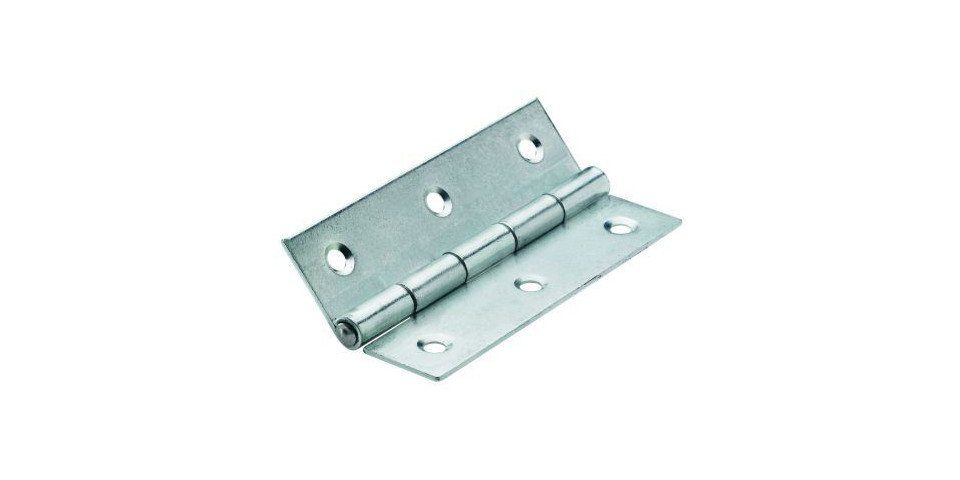 Türbeschlag Hettich Schmales Scharnier Edelstahl 45 x 80 mm