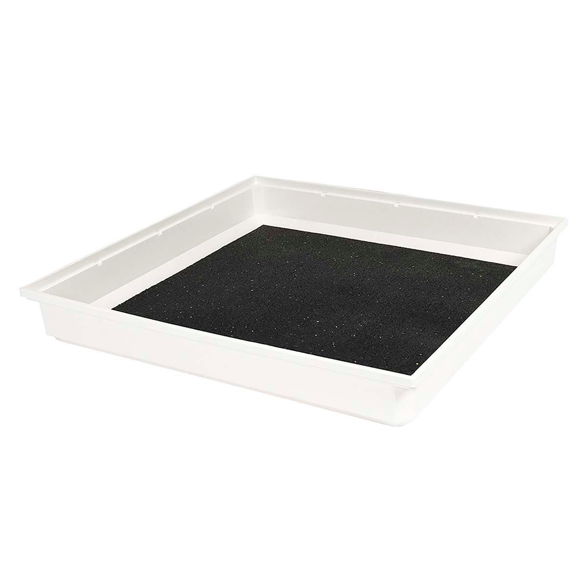 Nedis Dämpfer WAAM110BK, Anti-Vibrationsmatte, Gummioberfläche, für Waschmaschinen zuhause