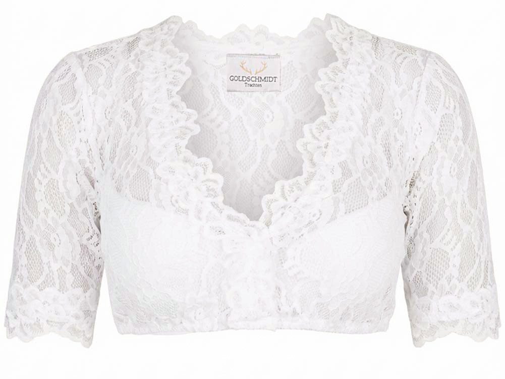 Dirndlbluse Dirndlbluse Grace Spitze ecru