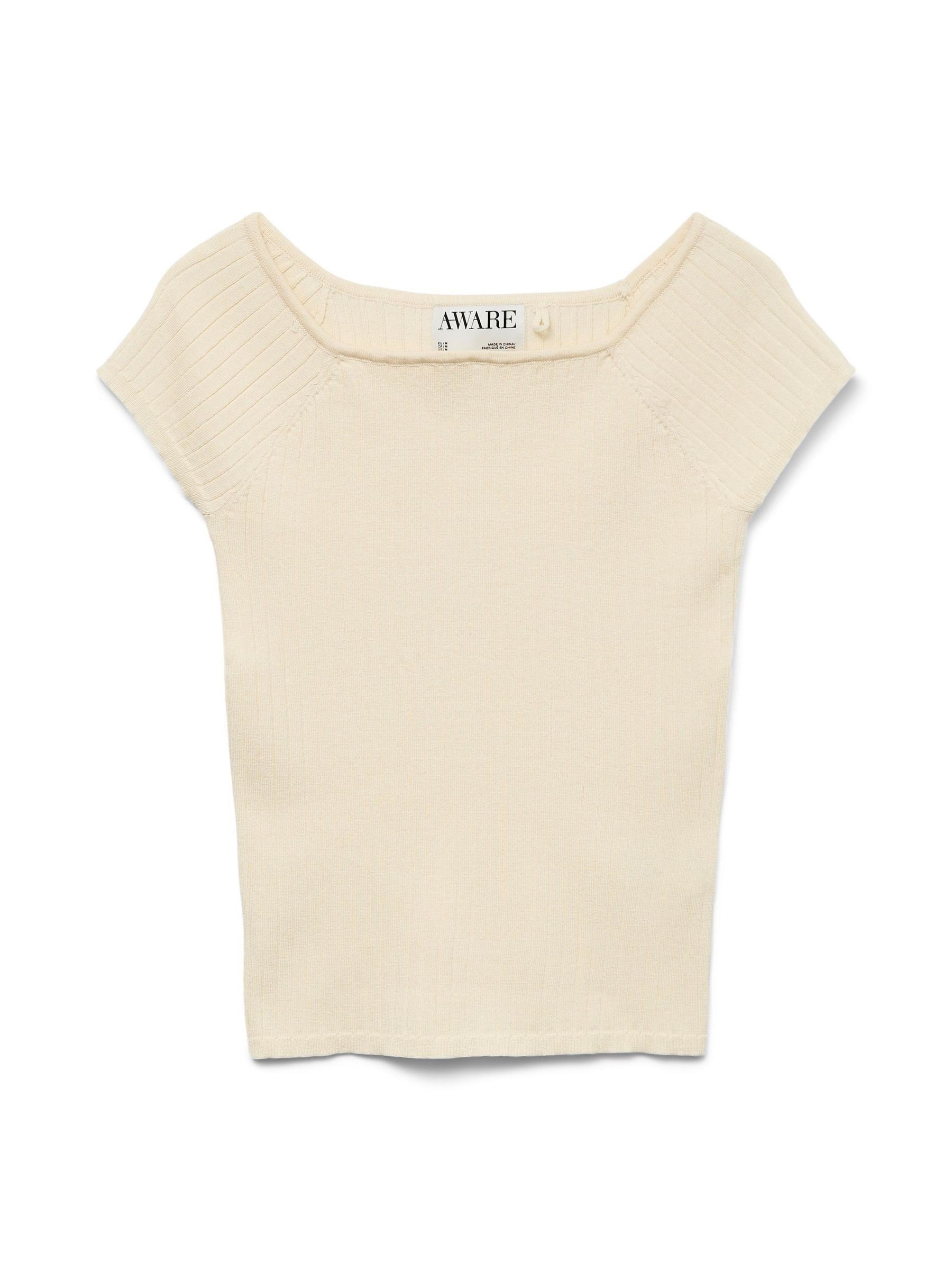 Vero Moda Stricktop VMPOPPY SS OFF SHOULDER TOP VMA NOOS
