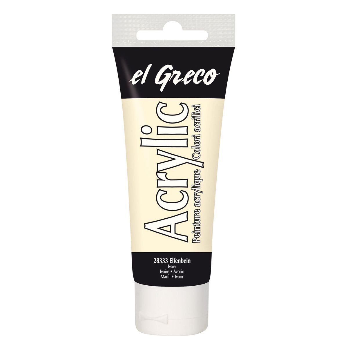 C. KREUL Acrylfarbe KREUL Acrylfarbe eL Greco elfenbein 75ml Tube