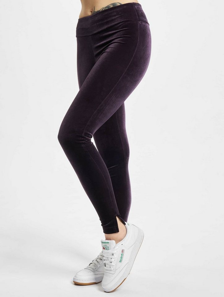 Leggings Damen Reebok CL NY Velour Leggings (1-tlg)