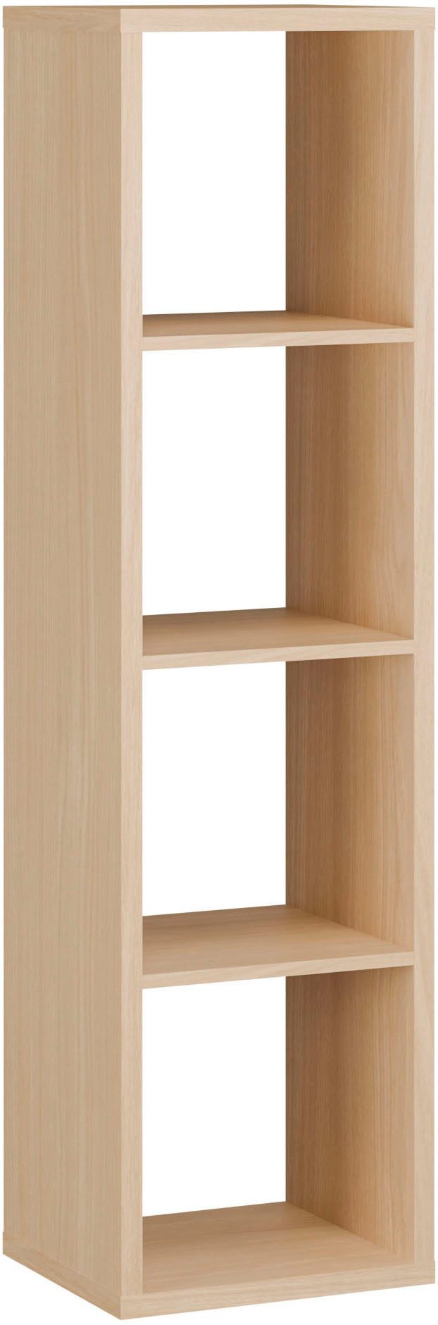 FORTE Standregal Mauro, FSC®-zertifiziert, Fachgröße 33x33cm, 4 Fächer