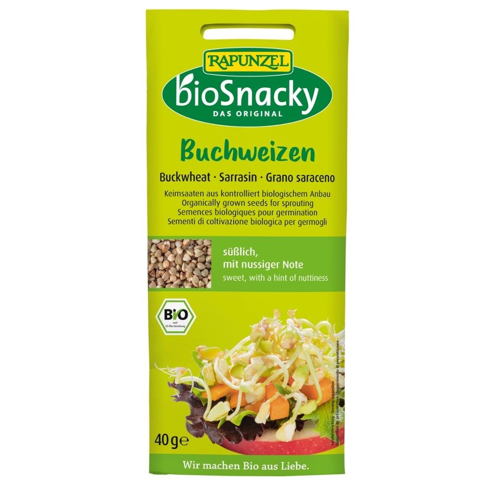 Rapunzel Samen bioSnacky - Buchweizen geschält 40g