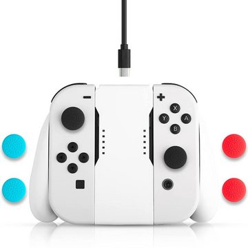 HYTIREBY Nintendo-Schutzhülle Nintendo Switch und Switch OLED,Lite Ersatz-Joystick-Abdeckungen