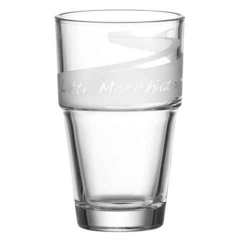 LEONARDO Latte-Macchiato-Glas Solo 400 ml 11976, Glas