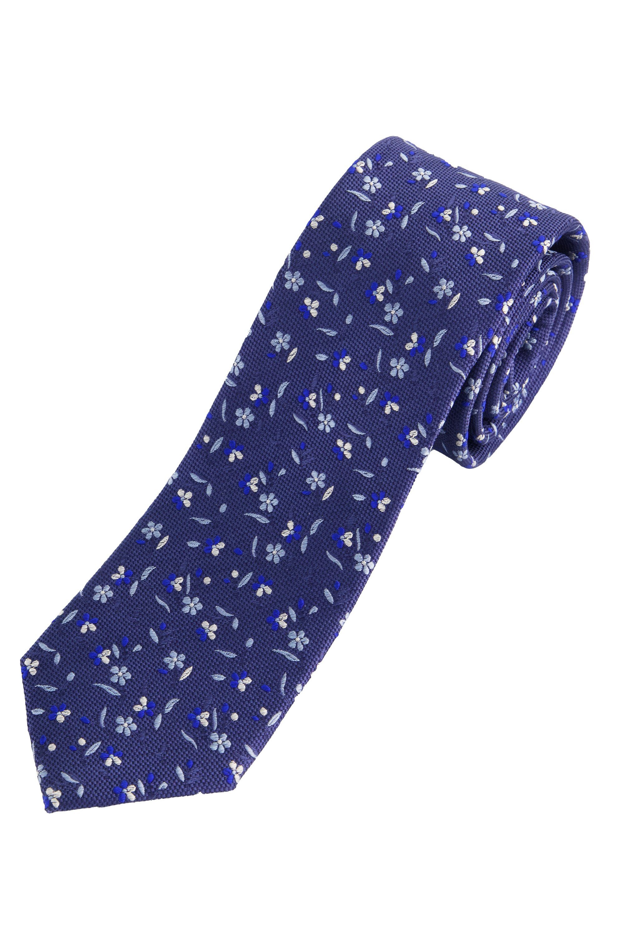 JP1880 Krawatte Seidenkrawatte Business Blumenmuster extra günstig online kaufen