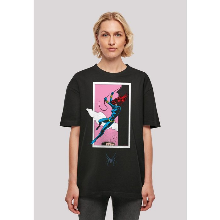 F4NT4STIC T-Shirt Marvel Comics Black Widow Roof Jump