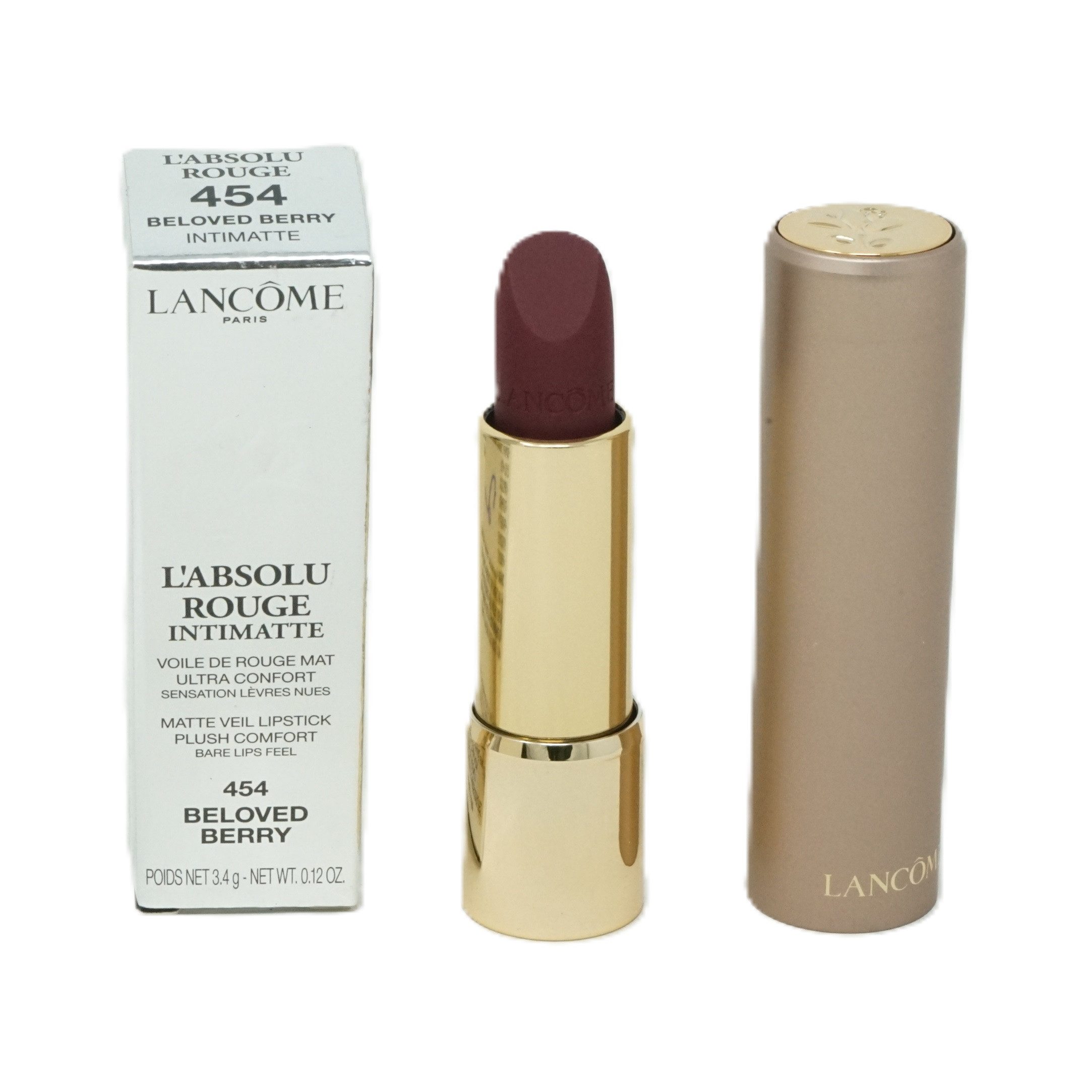 LANCOME Lippenstift Lancome L'Absolu Rouge Lippenstift 3,4g Beloved Berry 454
