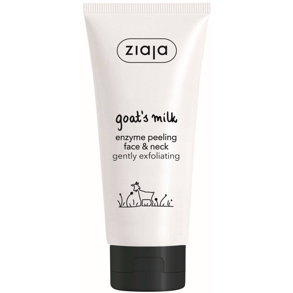 Ziaja Gesichtspeeling Ziegenmilch Enzympeeling Gesicht & Hals, 75 ml