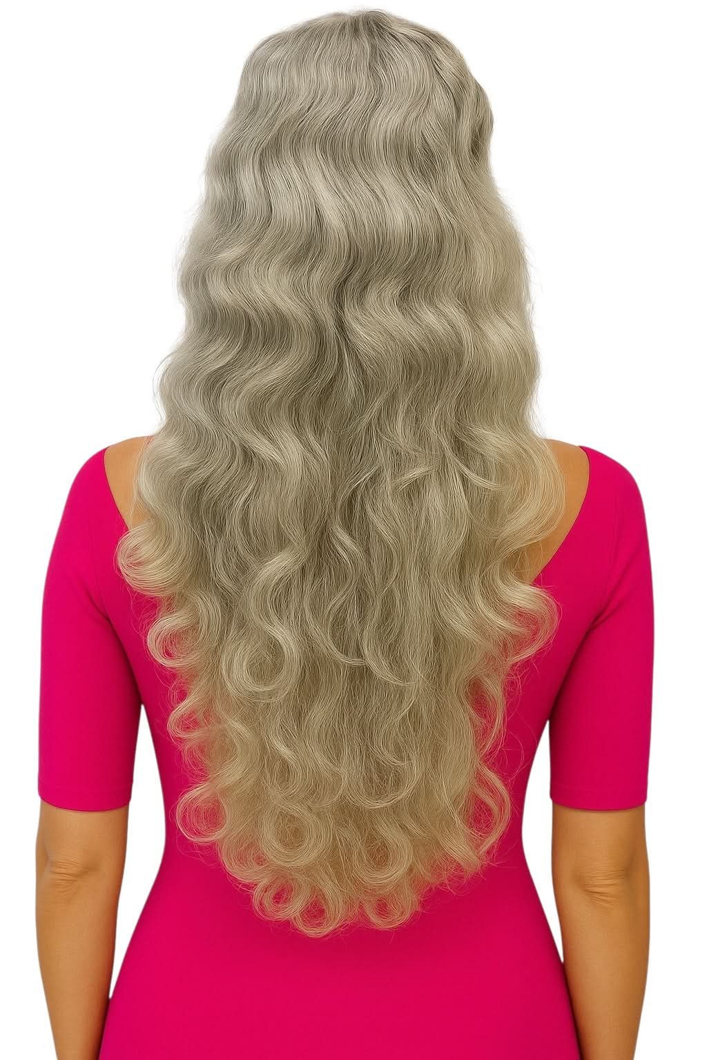 NOGI Kunsthaar-Extension NOGI Divine Locks, Synthetik Ponytail, 60 cm mit weichen Wellen für mehr Volumen