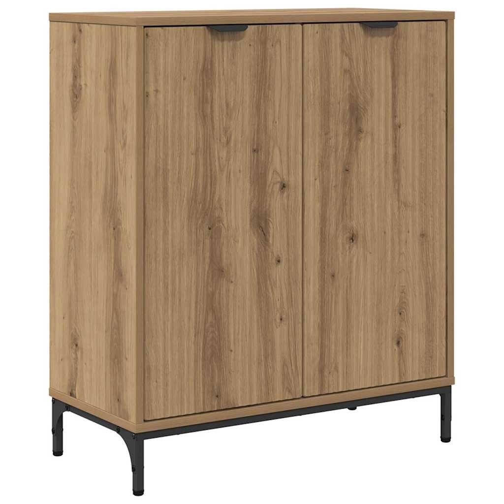 vidaXL Sideboard Sideboard Eiche handwerklich 69,5 günstig online kaufen